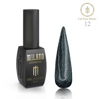Гель лак Milano Disco Cat Eye 12
